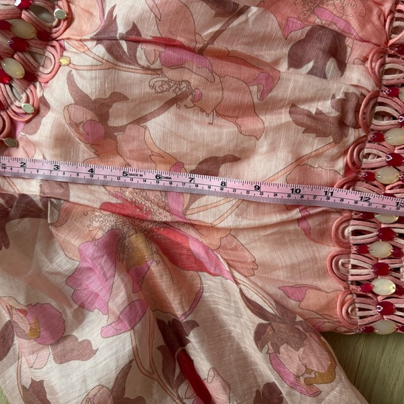 ZIMMERMANN CONCERT ROULEAU TRIM GOWN - Picture 8 of 11